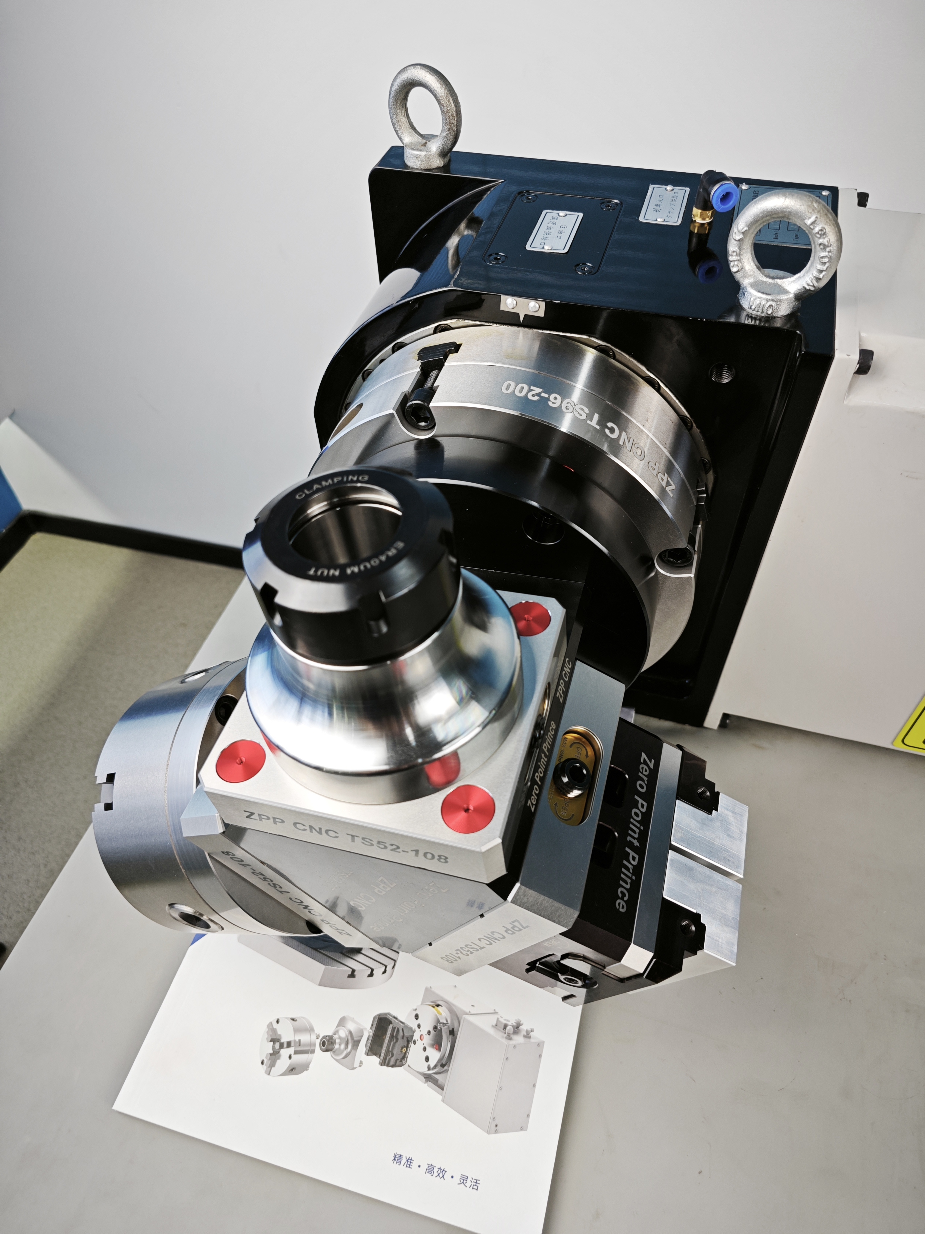 Latest company case about Zero Point Workholding Solution for Mold 4-Axis Machining Project