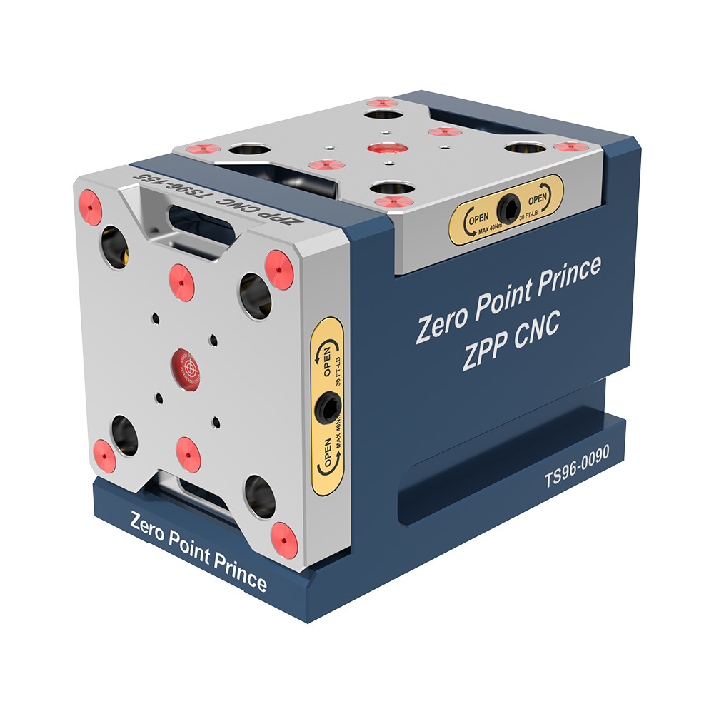 Latest company case about Vertical & Horizontal Zero-point Fixture, 0-90° Convertible Zero-point Base for Multi-sided Machining